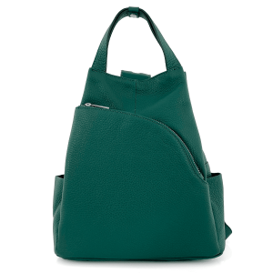 ruksak od prave kože  Clara – Zelena